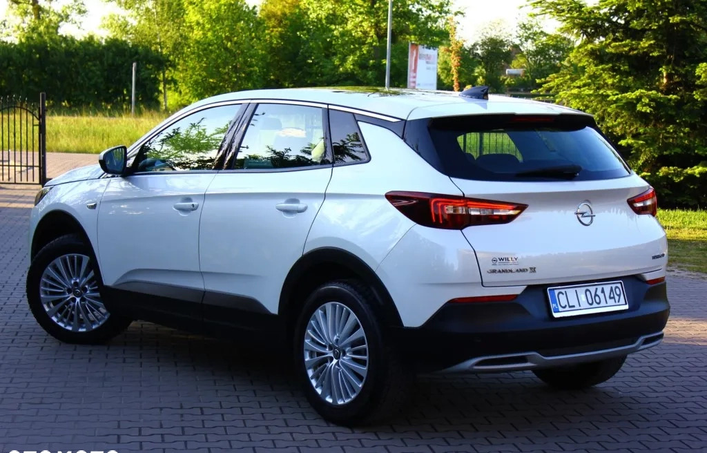 Opel Grandland X cena 69900 przebieg: 145000, rok produkcji 2018 z Barwice małe 781